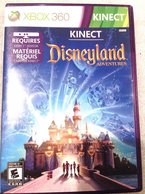 kinect disneyland adventures xbox 360
