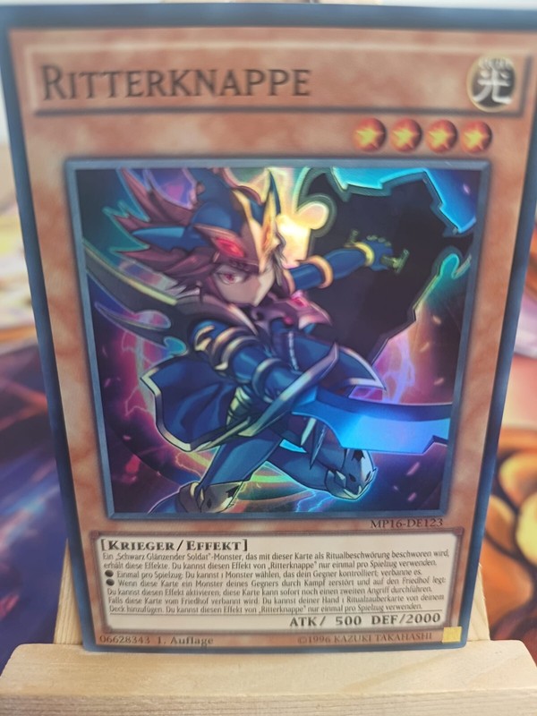 Ritterknappe Mp16-De123 Super Rare De Nm Yugioh