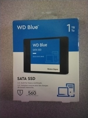 Western Digital WD Blue 1TB 2.5'' Internal Solid State Drive