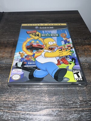 *SEALED* Simpsons Hit & Run Players Choice GameCube Game