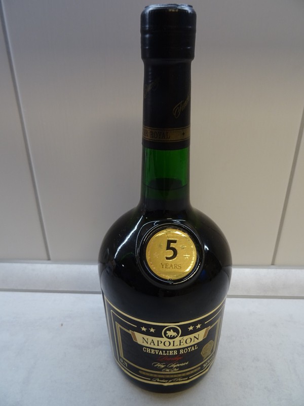 Napoleon Chevalier Rojal Weinbrand, 0,7l, Mit 36% Alc Vintage Und Sehr Gut