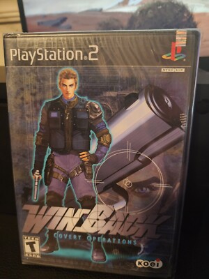 WinBack: Covert Operations Sony PlayStation 2 PS2 New Sealed No Tears Clean
