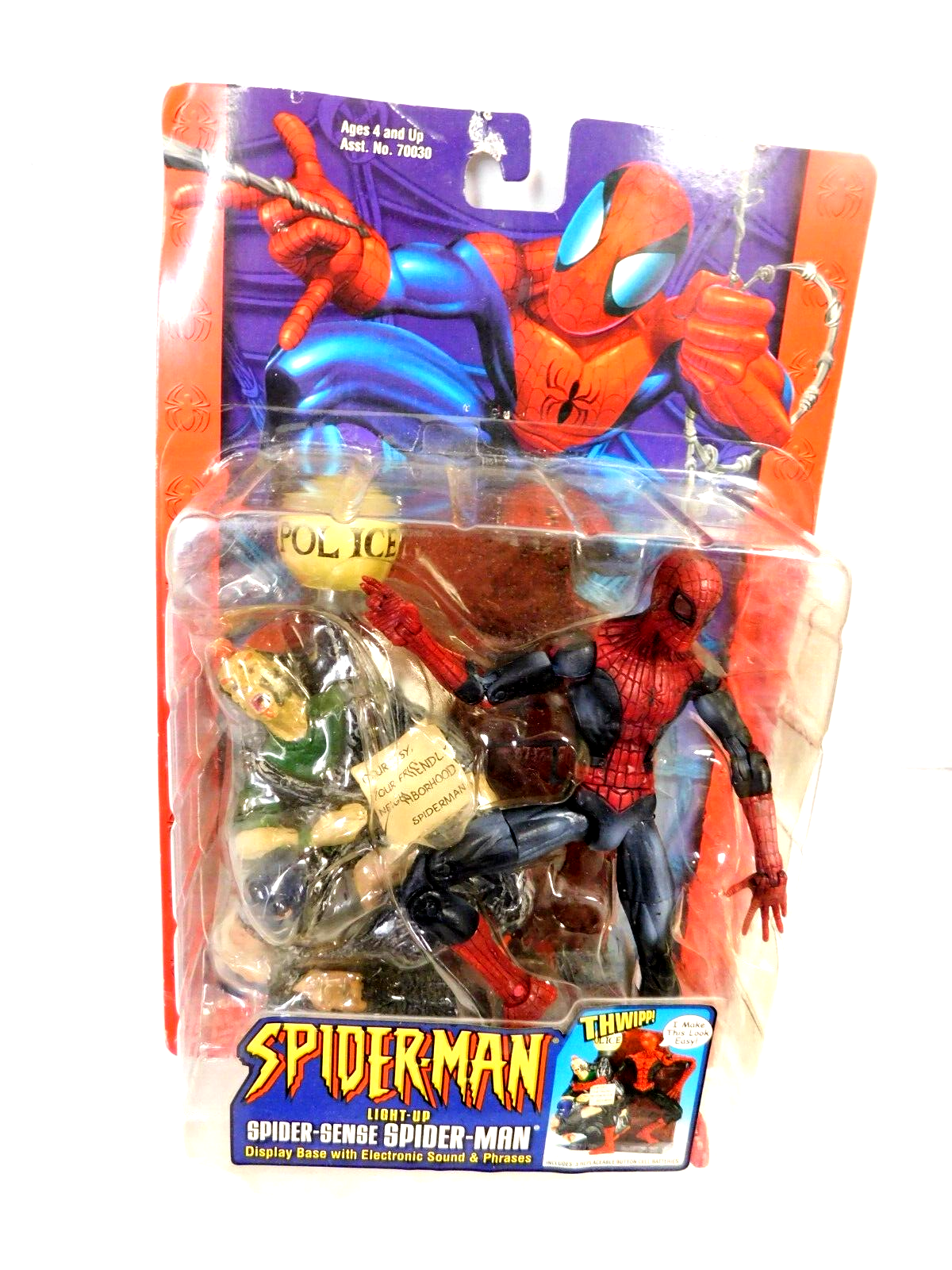 96年TOYBIZ製 model kits スパイダーマン spiderman 96 TOYBIZ『 MARVEL UNIVERSE』SPIDER-MAN WALL CRAWLING