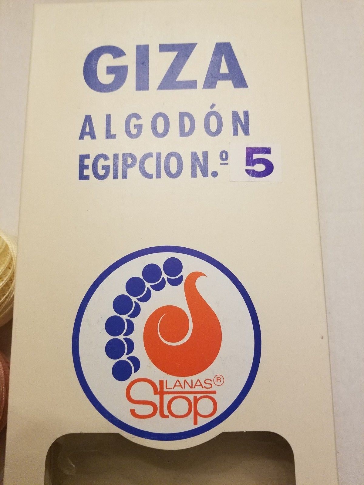 Lana Stop Giza No 5 yarn 100% Egyptian Cotton Mercerized Perle Lot of 10