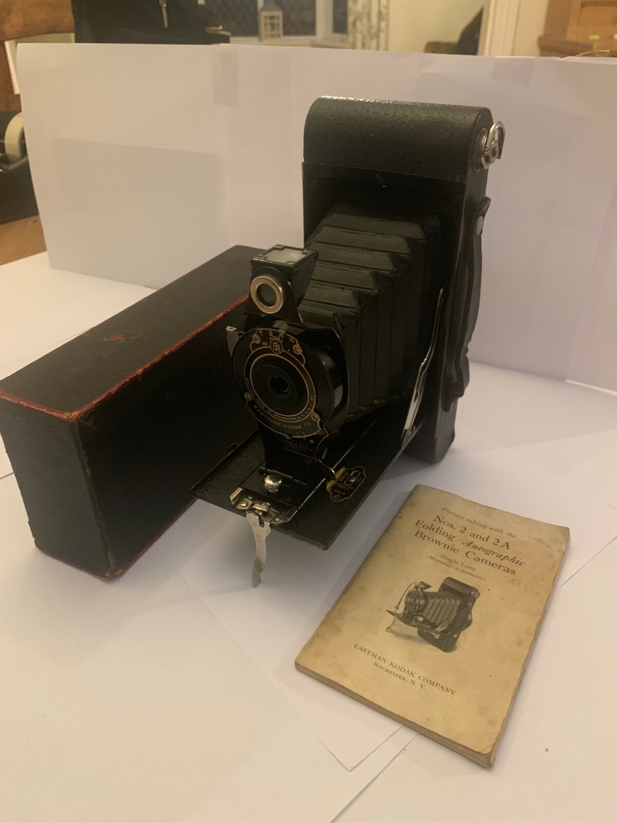 Eastman Kodak No 2A Folding Autographic Brownie