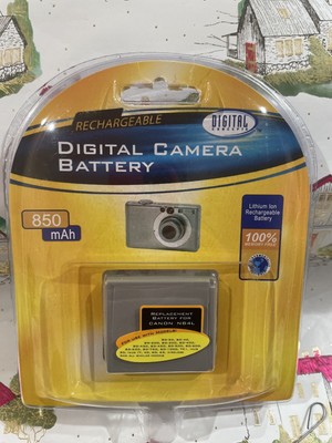Digital Concepts Rechargeable Digital Camera Battery Replacement for Canon NB4L