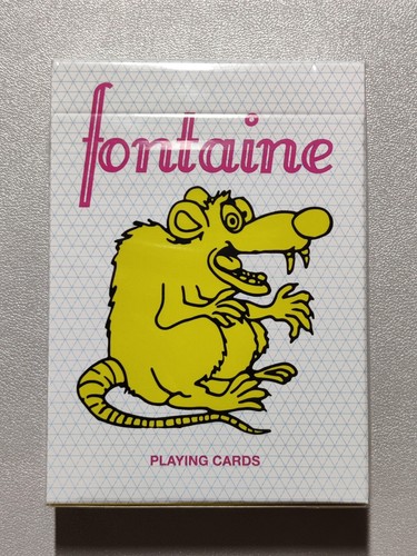 Summer 2025 Fontaine 4デックセット 4 Fontaine playing card