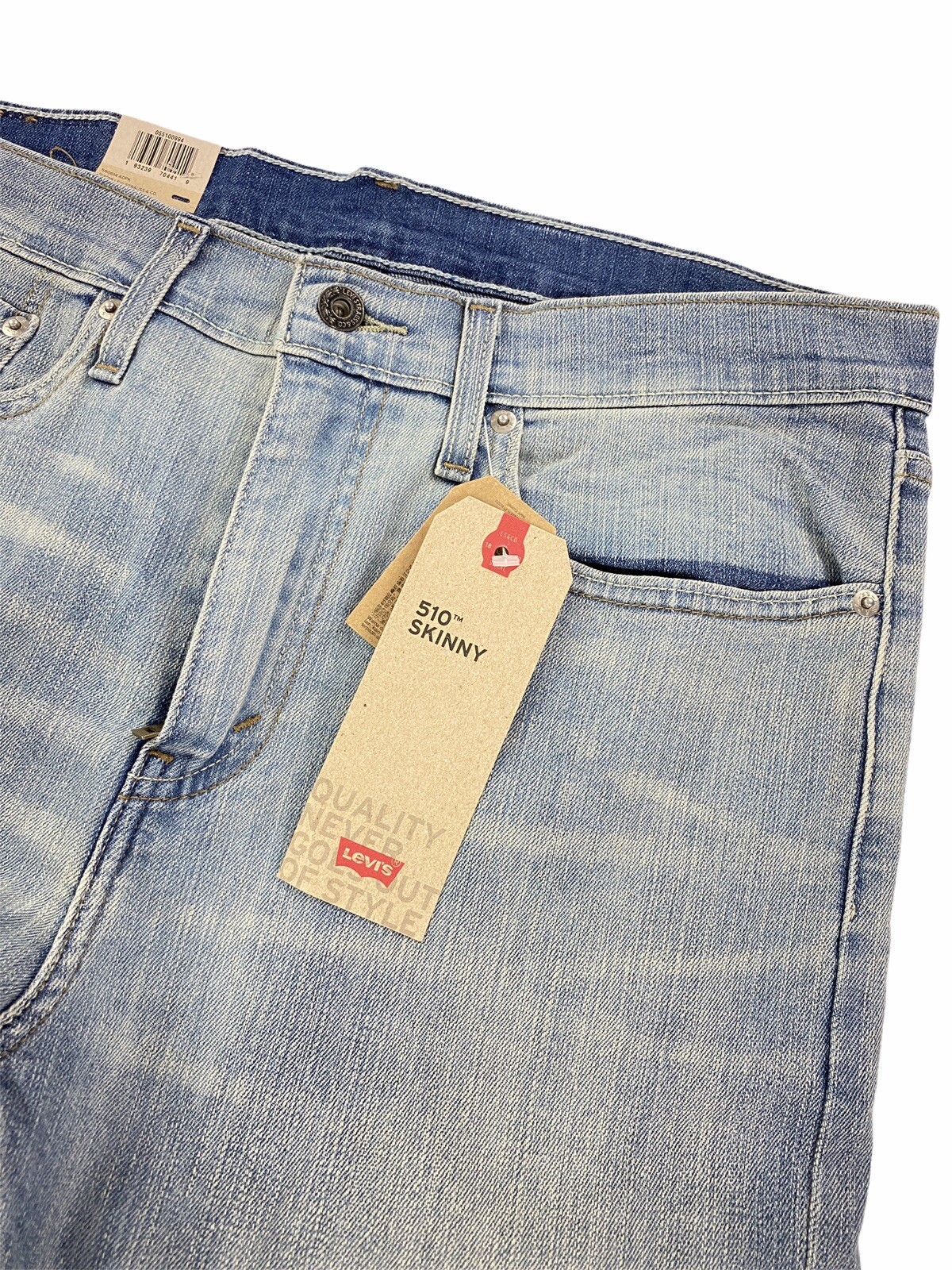 NEW Levi's Strauss 510 Skinny Fit Light 