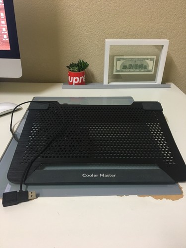 Cooler Master NotePal - Laptop Cooling Pad with 2 Movable High Performance Fans