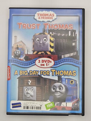 RARE 2007 Trust Thomas and A Big Day for Thomas Blockbuster Exclusive