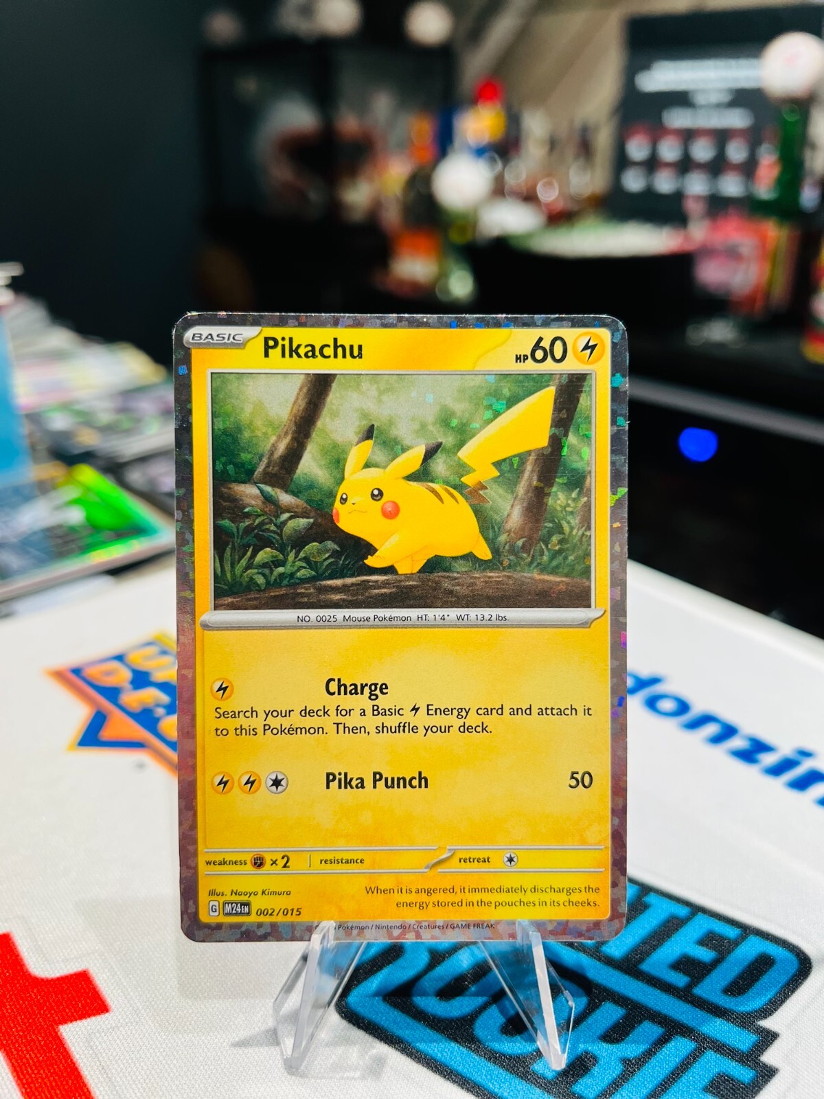 Pikachu 2025 McDonalds Happy Meal Holo Pokémon Dragon Pikachu 2025 McDonalds Happy Meal Holo Pokémon Dragon