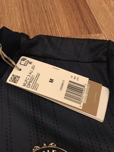 NEW MENS ADIDAS MANCHESTER UNITED PAUL POGBA AUTHENTIC 2018/19 3RD JERSEY DP6021