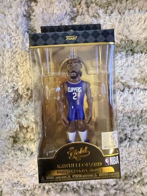 Kawhi Leonard Clippers Funko Gold Standard Premium Vinyl Figure NBA Blue Jersey