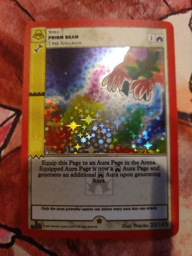 Metazoo Nightfall 1st Edition Prism Beam Full Holo 20/163 FH