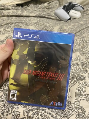 New Shin Megami Tensei III SMT 3 Nocturne HD Remaster PlayStation 4 Tear In Seal