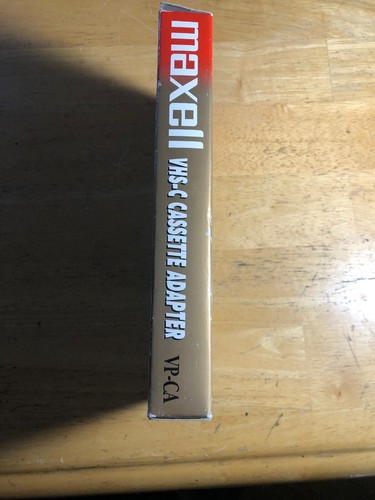 maxell vhs-c adapter Cassette To VHS Adapter Memorex Video Cleaning VCR Cleaner