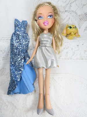 Vintage Bratz Doll Sun Kissed Fashion Cloe Hollywood Petz Lil Angelz Dog C8486