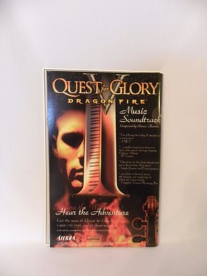 Quest of Glory-Dragon Fire Instruction Book, Hint Book and Quick Reference ONLY