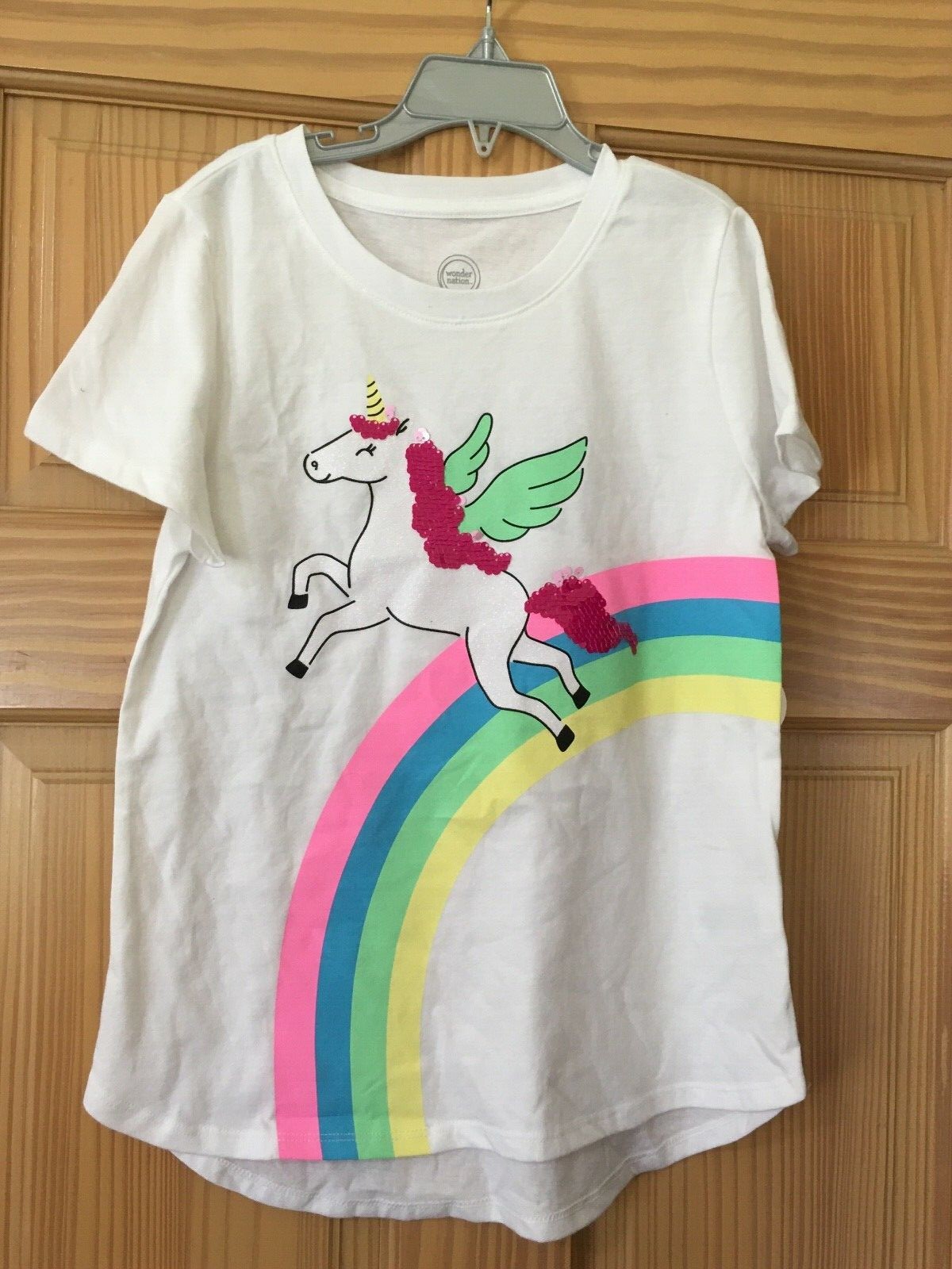 ★安心国内発送【RONRON】MY MELODY TWINKLING UNICORN Tシャツ ☆安心国内発送【RONRON】MY MELODY TWINKLING UNICORN Tシャツ