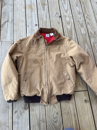 VTG 1992 Carhartt Santa Fe JQ176 Corduroy Collared Jacket VTG 1992 Carhartt Santa Fe JQ176 Corduroy Collared Jacket