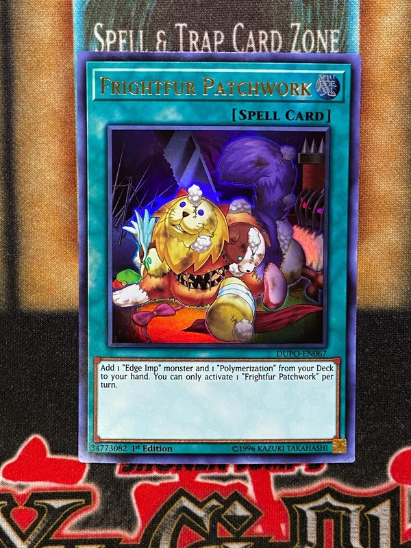Yugioh Frightfur Patchwork DUPO-EN067 Ultra Rare 1st Ed NM
