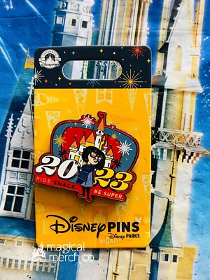 2023 Dated Year Disney Parks Edna Mode The Incredibles Ride Open Edition Pin