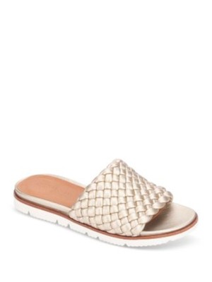 Женские босоножки-слипоны GENTLE SOULS KENNETH COLE бежевого цвета Lavern на танкетке, 5 м