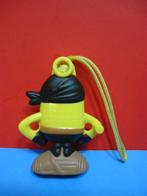 Despicable Me Mini Minion General Mills Cereal Premium Toy Pirate One Eye Black