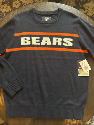 Chicago Bears Knit Sweater  Sz Large Men s.  