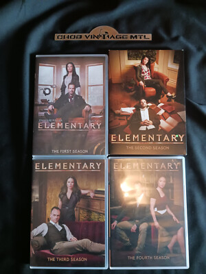 Elementary: Complete Seasons 1-4 DVD Set -TV Series