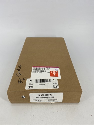 Genuine OEM LG EBR83806906 Refrigerator Dispenser Control Board NEW SEALED