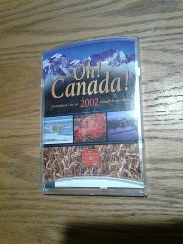 2002 OH Canada Coin Set - Royal Canadian Mint**FREE SHIPPING ***NEW UNOPENED***