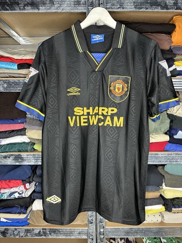 90s Vintage 1993/95 Umbro Manchester United Cantona #7