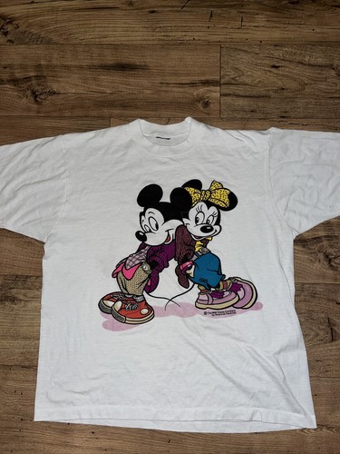 Vintage 90s Mickey Mouse Single Stitch T Shirt Disney
