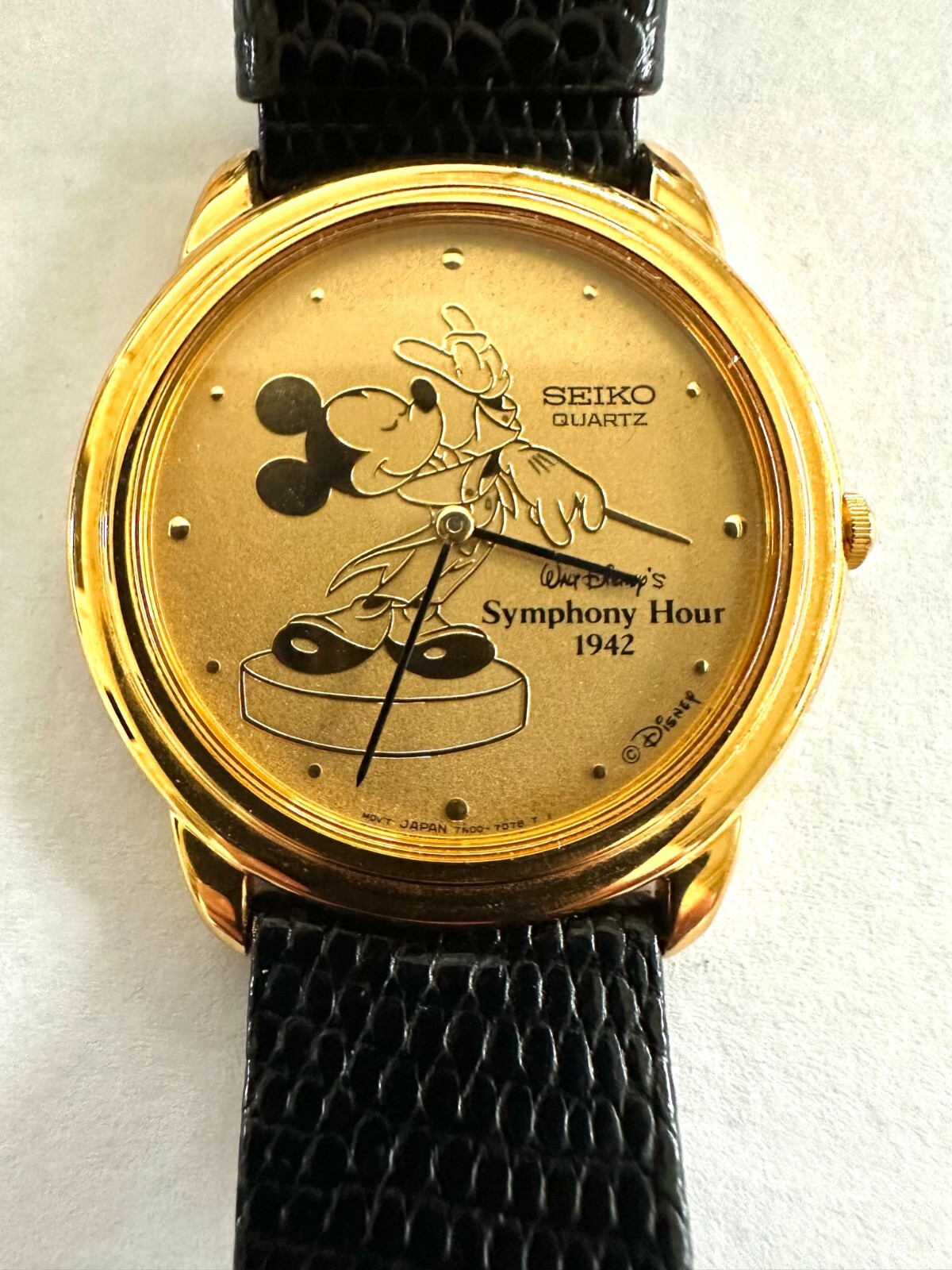 ジャンク)セイコー ミッキーマウス 時計 手巻 5000-7000