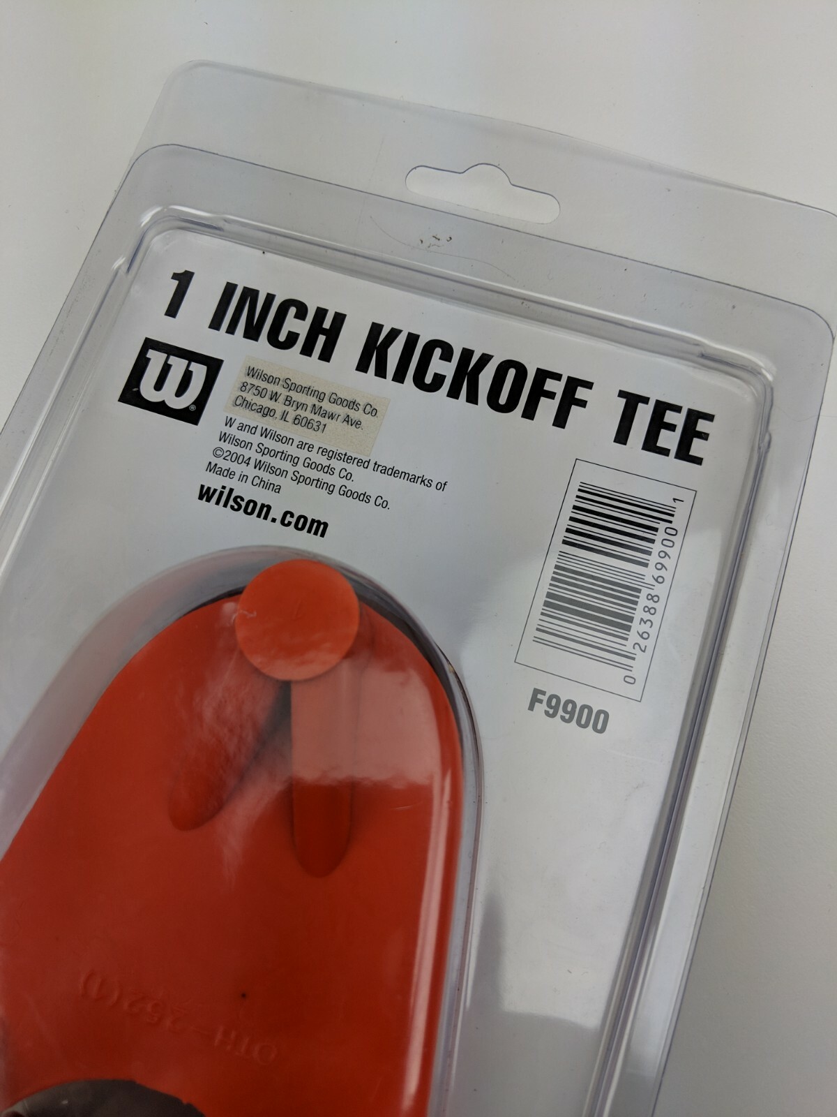 Wilson Kickoff Football Tee 1 Inch