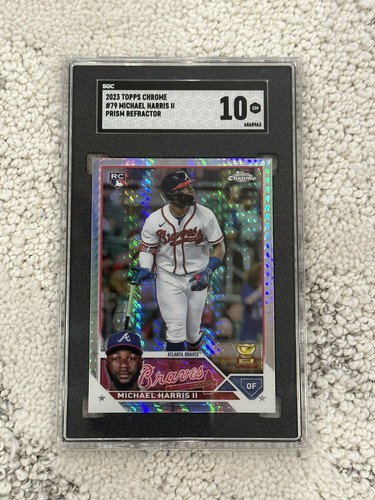 2023 topps chrome MICHAEL HARRIS Ⅱ 2023 Topps Chrome - Prism Refractor #79 Michael Harris II