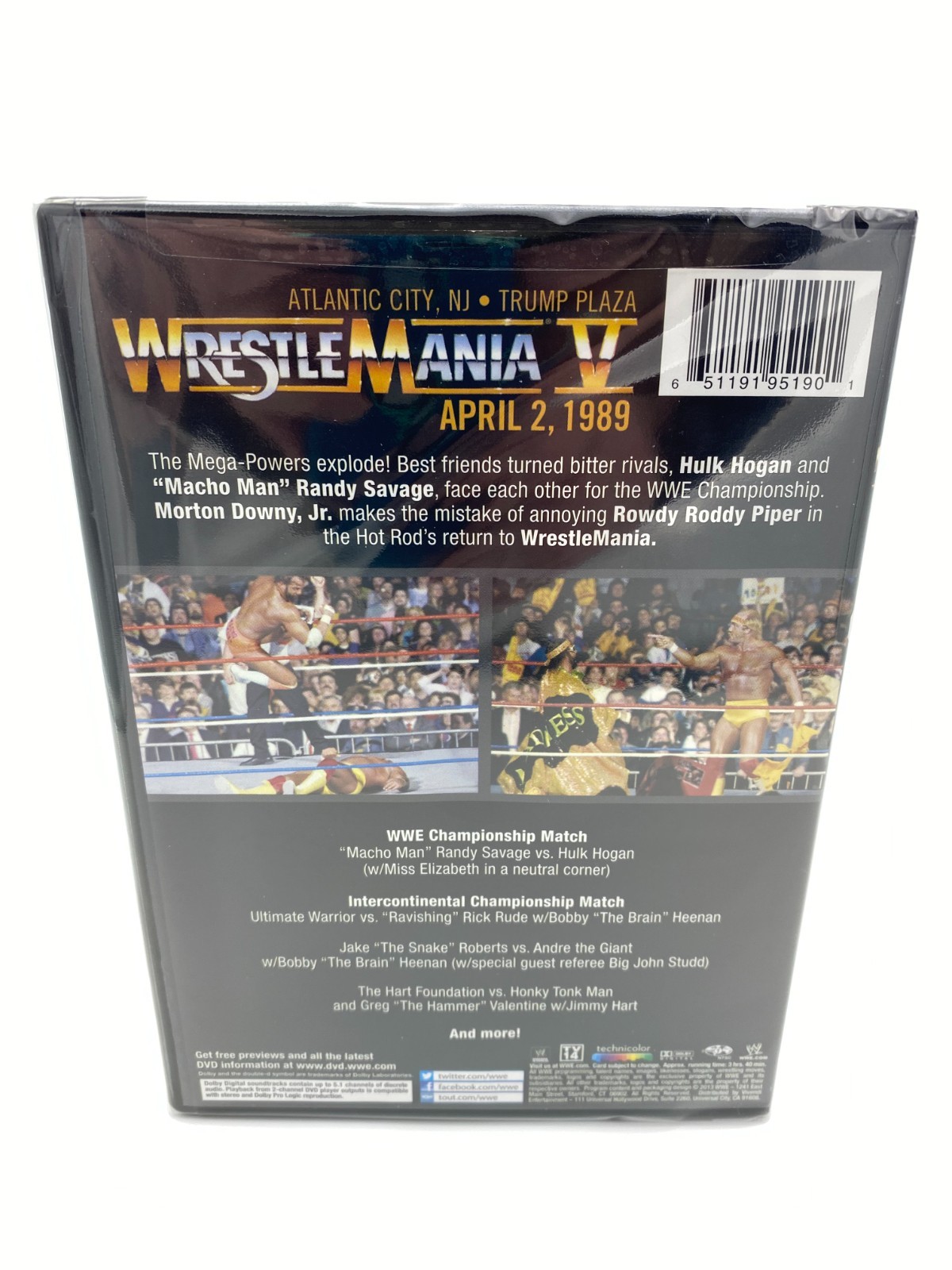 WWF - WrestleMania 5 (DVD, 2013) 651191951901| eBay