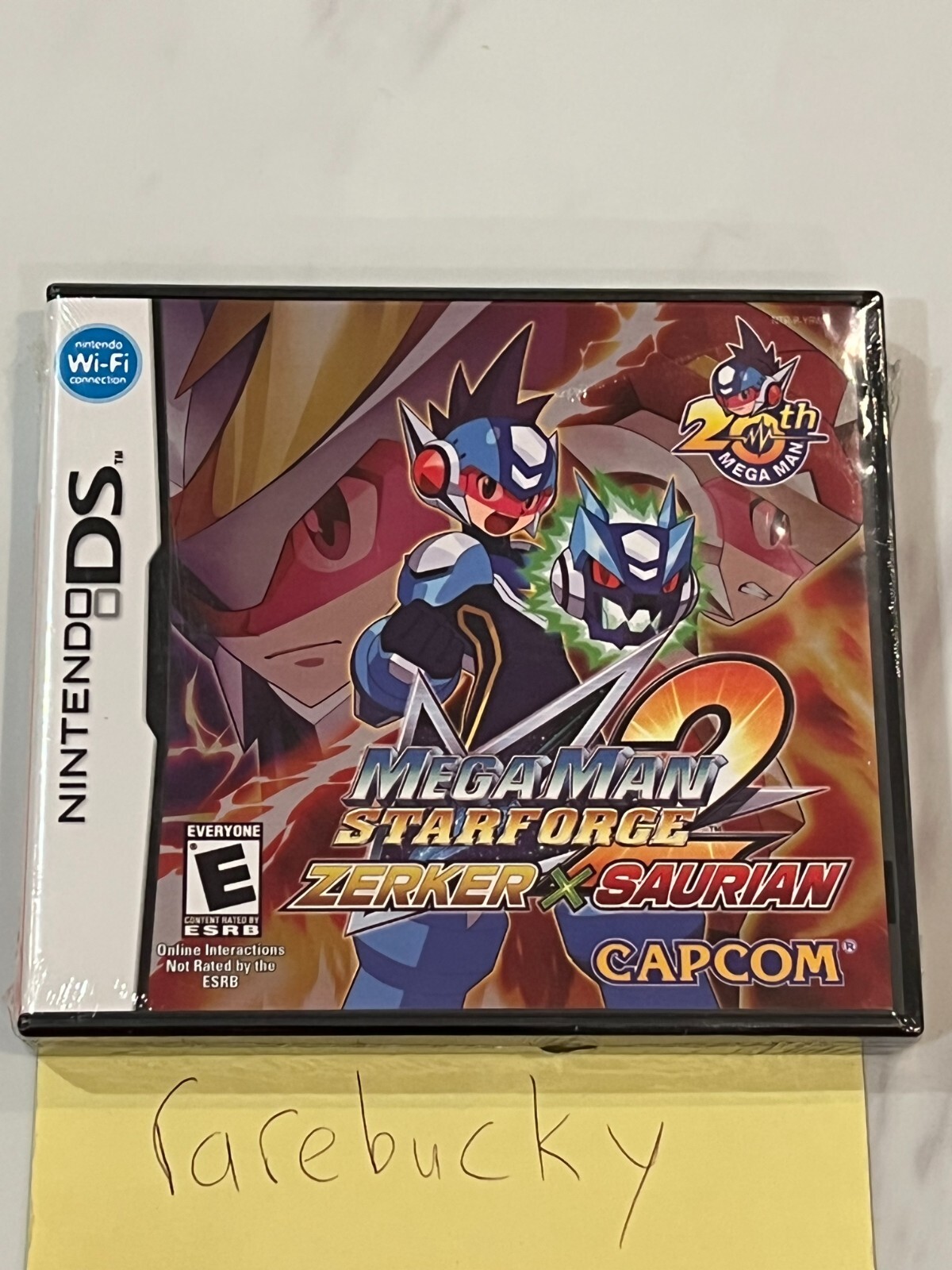 Mega Man Star Force 2: Zerker X Saurian (Nintendo DS) NEW