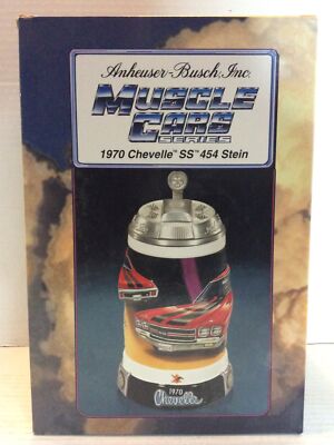 Anheuser Busch Muscle Cars 1970 Chevelle SS 454 Stein - new CIB
