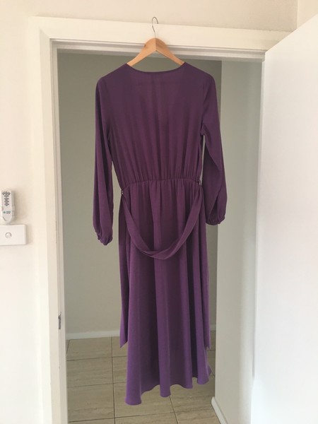 witchery purple dress