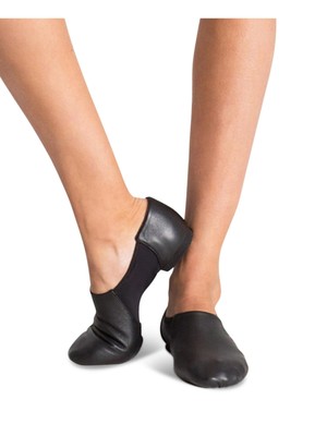 

CAPEZIO Женские черные кожаные балетки без шнуровки для джаза Wonder с круглым носком, 9 м, Черный, CG30W