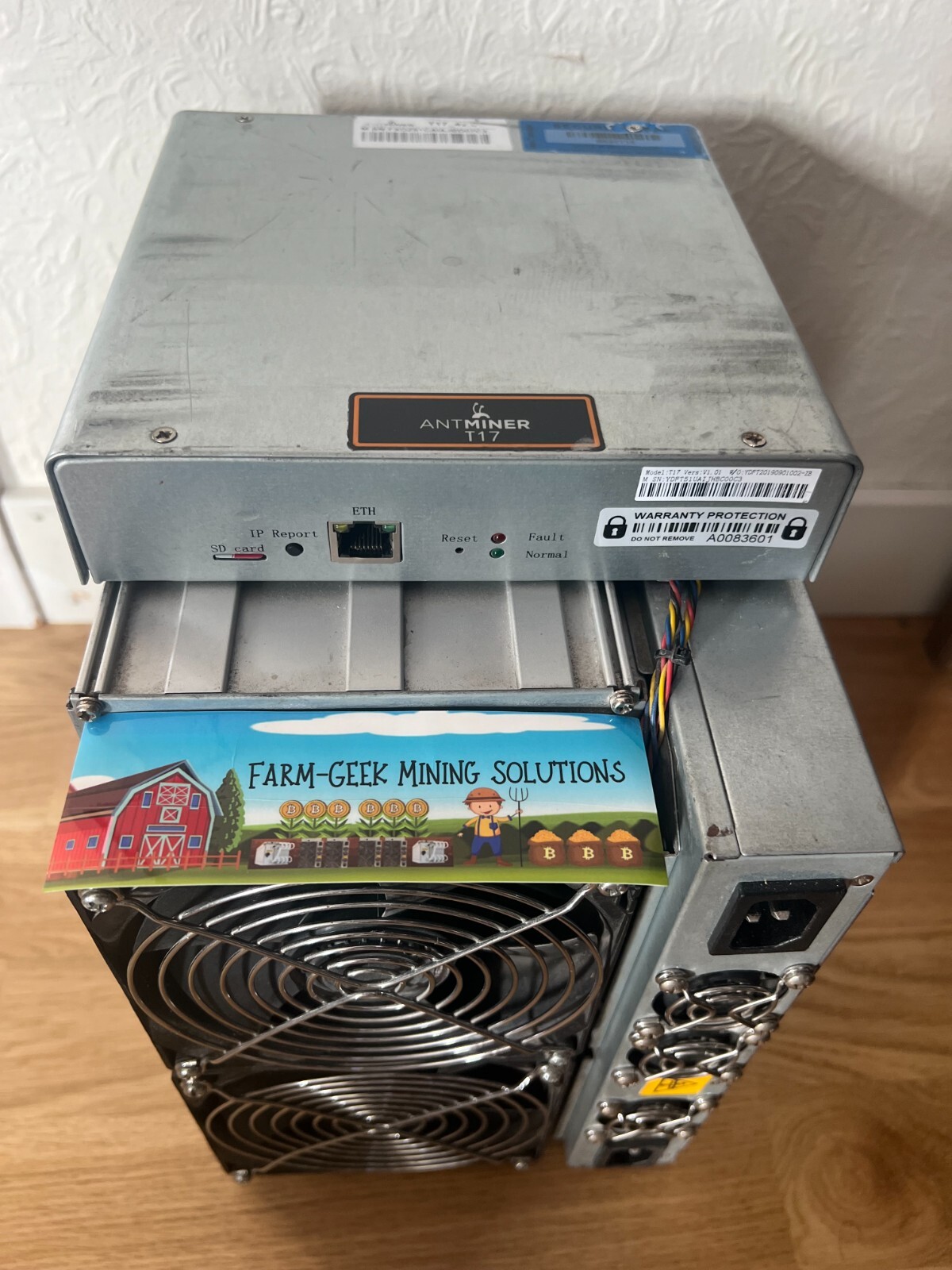 Bitmain Antminer T17 Asic Miner - Not s19 s17 | eBay UK