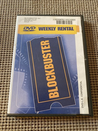 Blockbuster Video DVD L.A. Confidential Rental Sandy Oregon