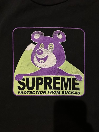 【Supreme】Bear T-Shirt Black - 25SS Supreme Bear Tee Medium Black Fall/Winter 2020 F/W '20 Box