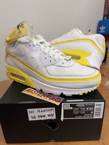 NEW DS Air Max 90 x UNDEFEATED 2019 Release white yellow sz NEW DS Air Max 90 x UNDEFEATED 2019 Release white yellow sz