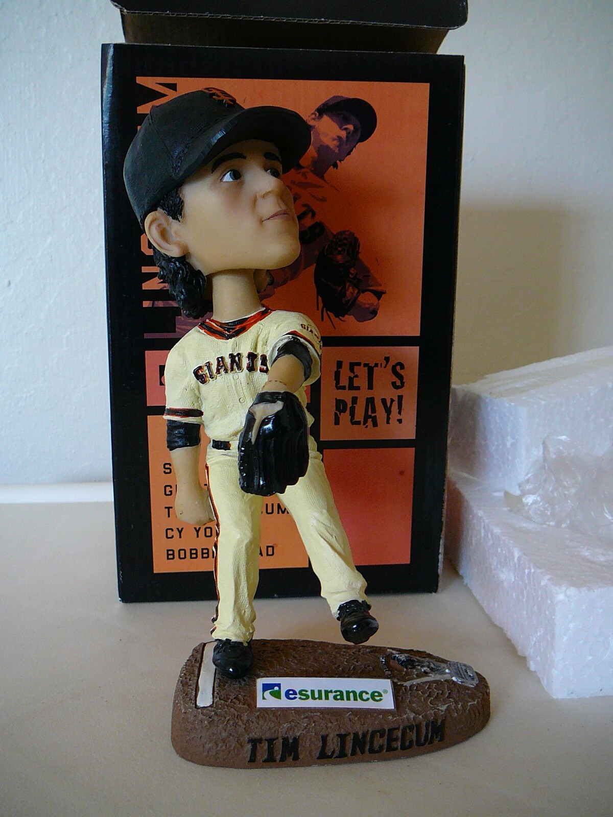 サンフランシスコジャイアンツ BOBBLEHEAD TIM LINCECUM SF Giants Tim Lincecum Bobblehead: Legends of The Diamond