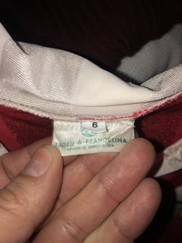 1989-91 Rare Vintage Retro SL Benfica Shirt Size 6 Small