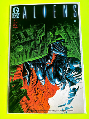 ALIENS #3  BASED ON THE BEST SCI-FI MOVIE EVER ! 3RD PRINT - 1989