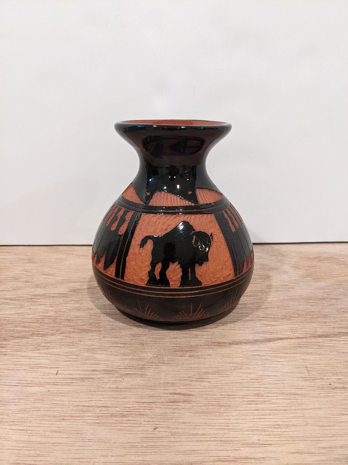【Navajo Pottery】ナバホ族 クレイポット 壺 ネイティブアメリカン Navajo Pottery】ナバホ族 クレイポット 壺 ネイティブ